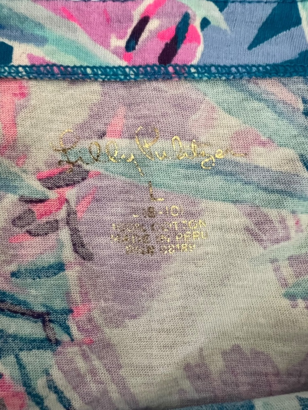 Lilly Pulitzer Mini Lula Dress Mr Peacock Tweethearts Girls Large 8-10 EUC - Picture 3 of 5